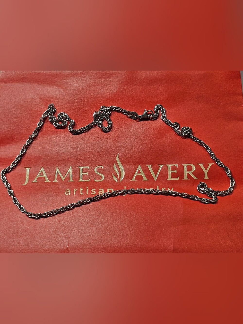 James Avery Sterling Chain
